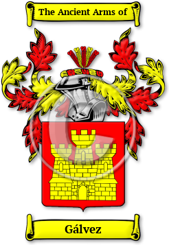 Gálvez Family Crest Download (jpg) Legacy Series - 150 DPI