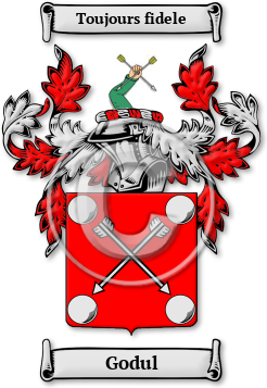 Godul Family Crest Download (jpg) Legacy Series - 150 DPI