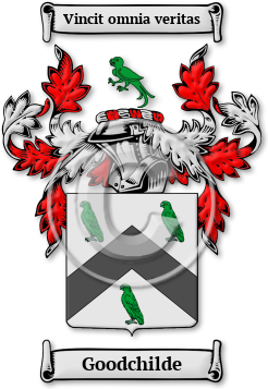 Goodchilde Family Crest Download (JPG) Legacy Series - 600 DPI