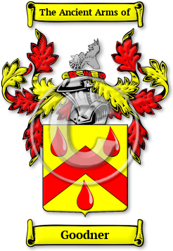 Goodner Family Crest Download (jpg) Legacy Series - 150 DPI