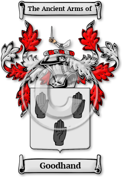 Goodhand Family Crest Download (jpg) Legacy Series - 150 DPI