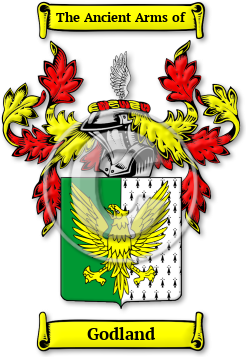Godland Family Crest Download (jpg) Legacy Series - 150 DPI