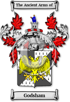 Godsham Family Crest Download (jpg) Legacy Series - 150 DPI