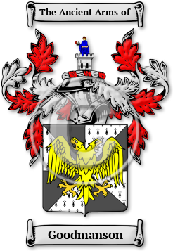 Goodmanson Family Crest Download (jpg) Legacy Series - 150 DPI
