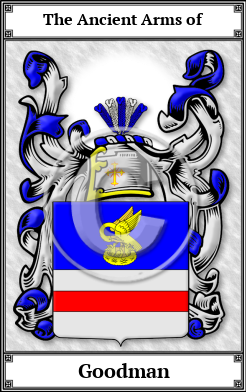 Goodman Family Crest Download (JPG)  Book Plated - 150 DPI