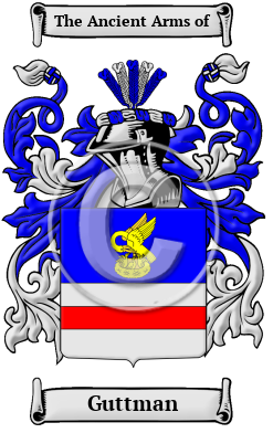 Guttman Family Crest Download (JPG) Heritage Series - 600 DPI