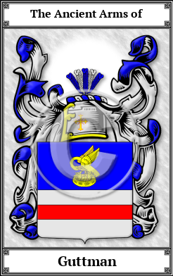 Guttman Family Crest Download (JPG) Book Plated - 600 DPI