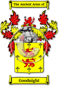 Goodnight Family Crest Download (jpg) Legacy Series - 150 DPI