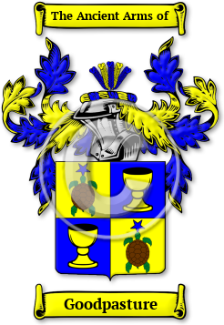 Goodpasture Family Crest Download (jpg) Legacy Series - 150 DPI