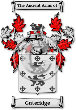Guteridge Family Crest Download (jpg) Legacy Series - 150 DPI
