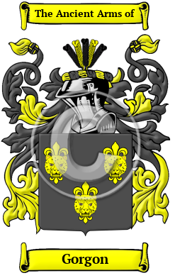 Gorgon Family Crest/Coat of Arms