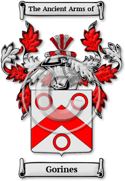Gorines Family Crest Download (jpg) Legacy Series - 150 DPI