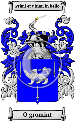 O gromint Family Crest/Coat of Arms