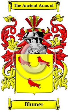 Blumer Family Crest Download (JPG) Heritage Series - 600 DPI