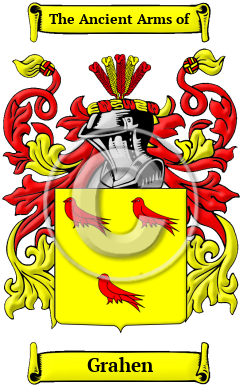 Grahen Family Crest/Coat of Arms