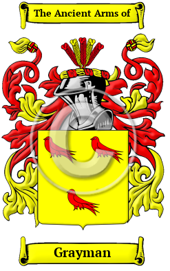 Grayman Family Crest/Coat of Arms