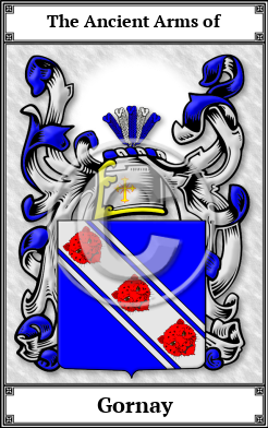 Gornay Family Crest Download (JPG)  Book Plated - 150 DPI