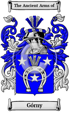 Górny Family Crest Download (JPG) Heritage Series - 300 DPI