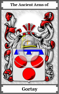 Gortay Family Crest Download (JPG)  Book Plated - 150 DPI