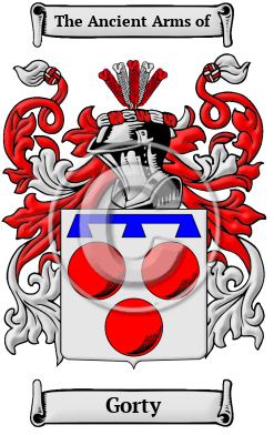 Gorty Family Crest Download (JPG) Heritage Series - 300 DPI