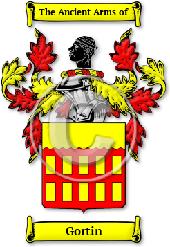 Gortin Family Crest Download (JPG) Legacy Series - 600 DPI