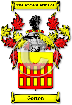 Gorton Family Crest Download (jpg) Legacy Series - 150 DPI