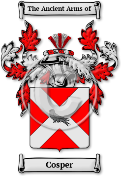 Cosper Family Crest Download (jpg) Legacy Series - 150 DPI