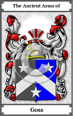 Goss Family Crest Download (JPG)  Book Plated - 150 DPI