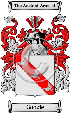 Goozie Family Crest/Coat of Arms