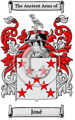 José Family Crest Download (JPG) Heritage Series - 300 DPI