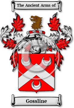 Gossline Family Crest Download (jpg) Legacy Series - 150 DPI