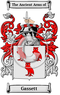 Gassett Family Crest Download (JPG) Heritage Series - 600 DPI