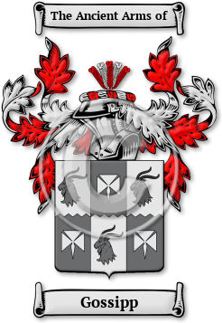 Gossipp Family Crest Download (jpg) Legacy Series - 150 DPI