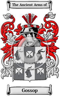 Gossop Family Crest Download (JPG) Heritage Series - 300 DPI