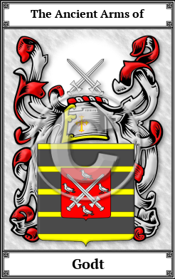 Godt Family Crest Download (JPG)  Book Plated - 150 DPI