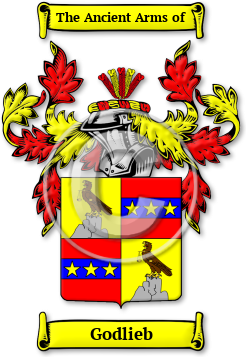 Godlieb Family Crest Download (jpg) Legacy Series - 150 DPI