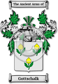 Gottschalk Family Crest Download (jpg) Legacy Series - 150 DPI