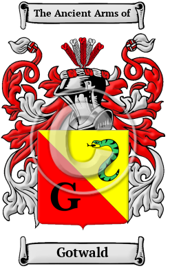 Gotwald Family Crest Download (JPG) Heritage Series - 600 DPI