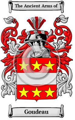 Goudeau Name Meaning, Family History, Family Crest & Coats of Arms