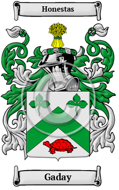 Gaday Family Crest/Coat of Arms