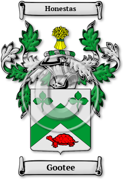 Gootee Family Crest Download (jpg) Legacy Series - 150 DPI