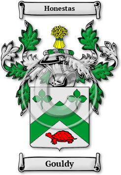 Gouldy Family Crest Download (jpg) Legacy Series - 150 DPI