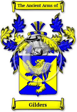 Gilders Family Crest Download (jpg) Legacy Series - 150 DPI