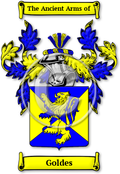 Goldes Family Crest Download (JPG) Legacy Series - 600 DPI