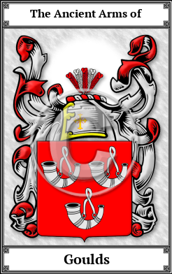 Goulds Family Crest Download (JPG)  Book Plated - 150 DPI