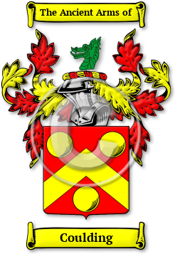 Coulding Family Crest Download (jpg) Legacy Series - 150 DPI