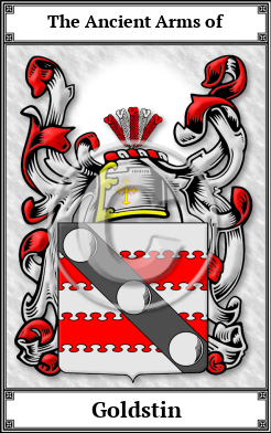 Goldstin Family Crest Download (JPG)  Book Plated - 150 DPI