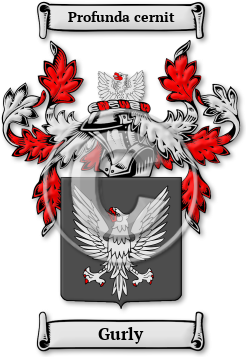 Gurly Family Crest Download (jpg) Legacy Series - 150 DPI