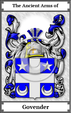 Govender Family Crest Download (JPG)  Book Plated - 150 DPI