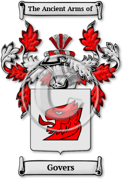 Govers Family Crest Download (JPG) Legacy Series - 300 DPI